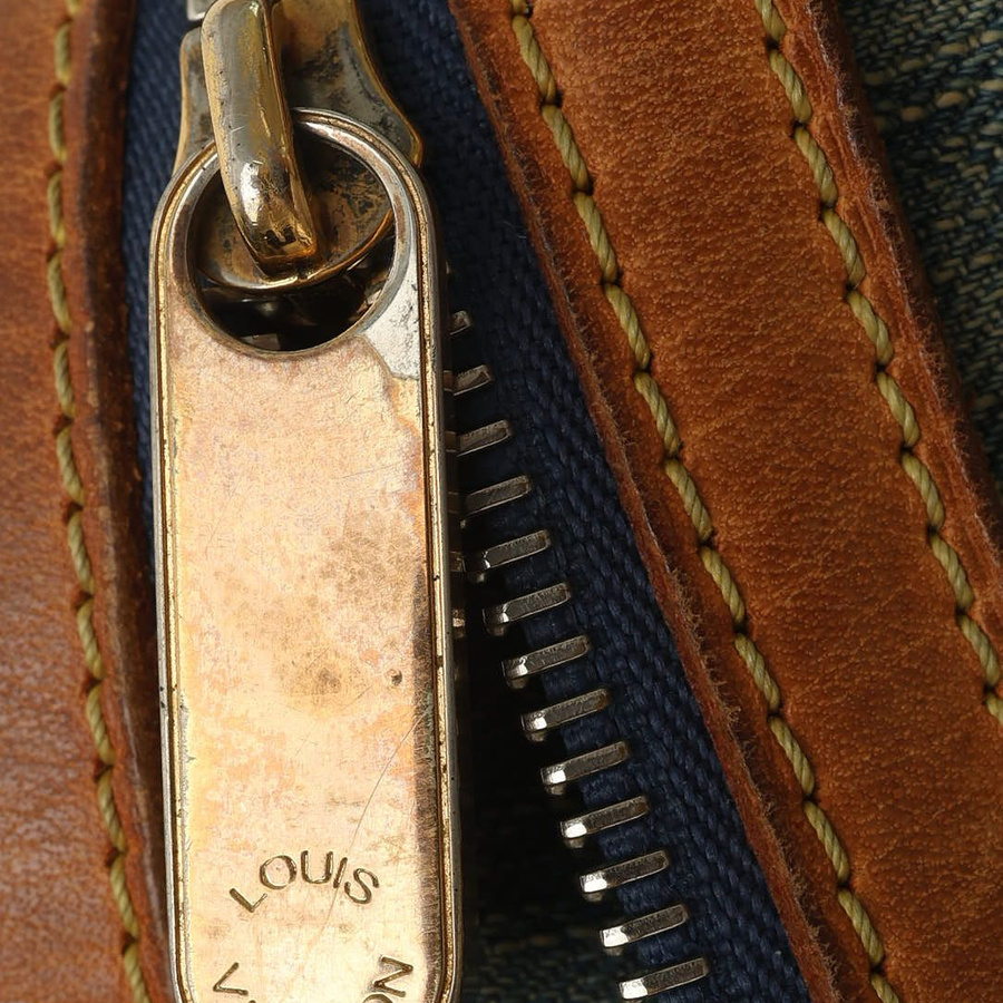 Louis Vuitton Monogram Denim Baggy PM Bag