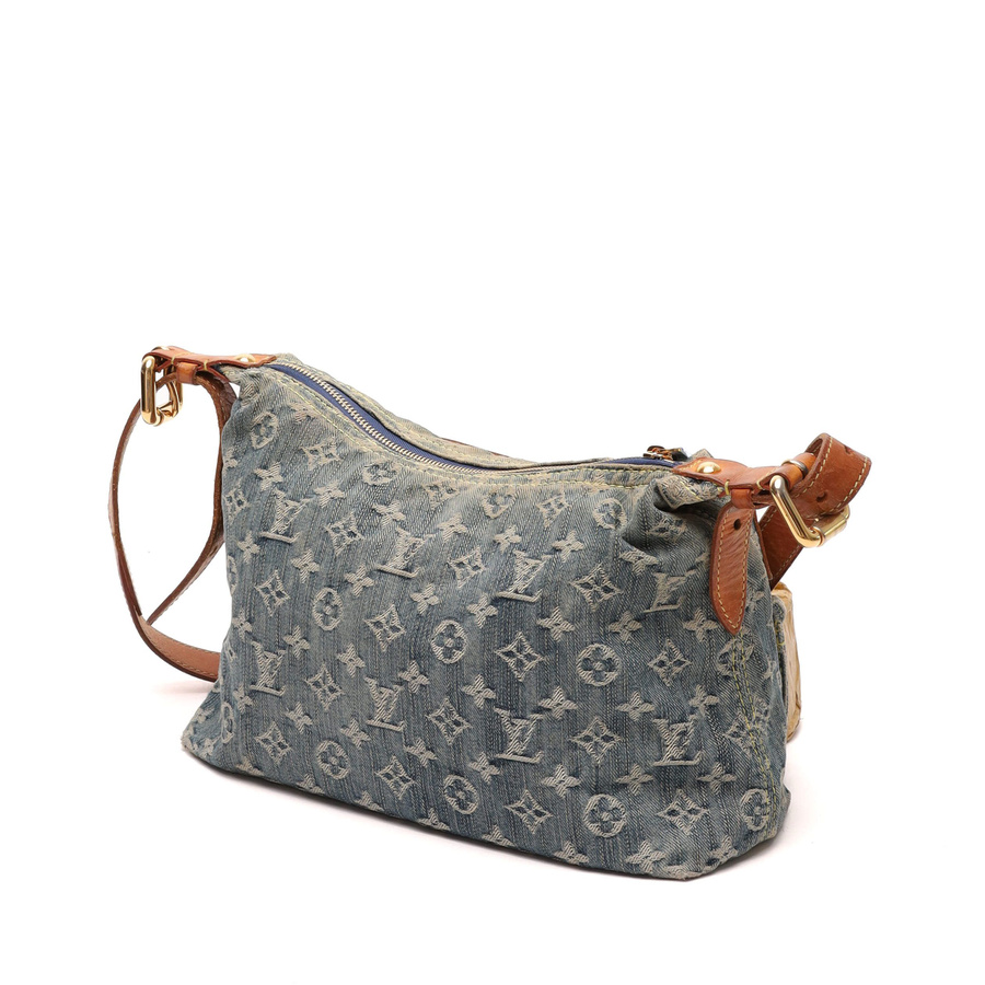 Louis Vuitton Monogram Denim Baggy PM Bag