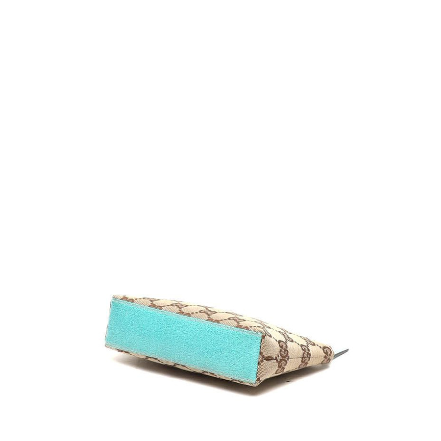 Gucci GG Canva Leather Pouch
