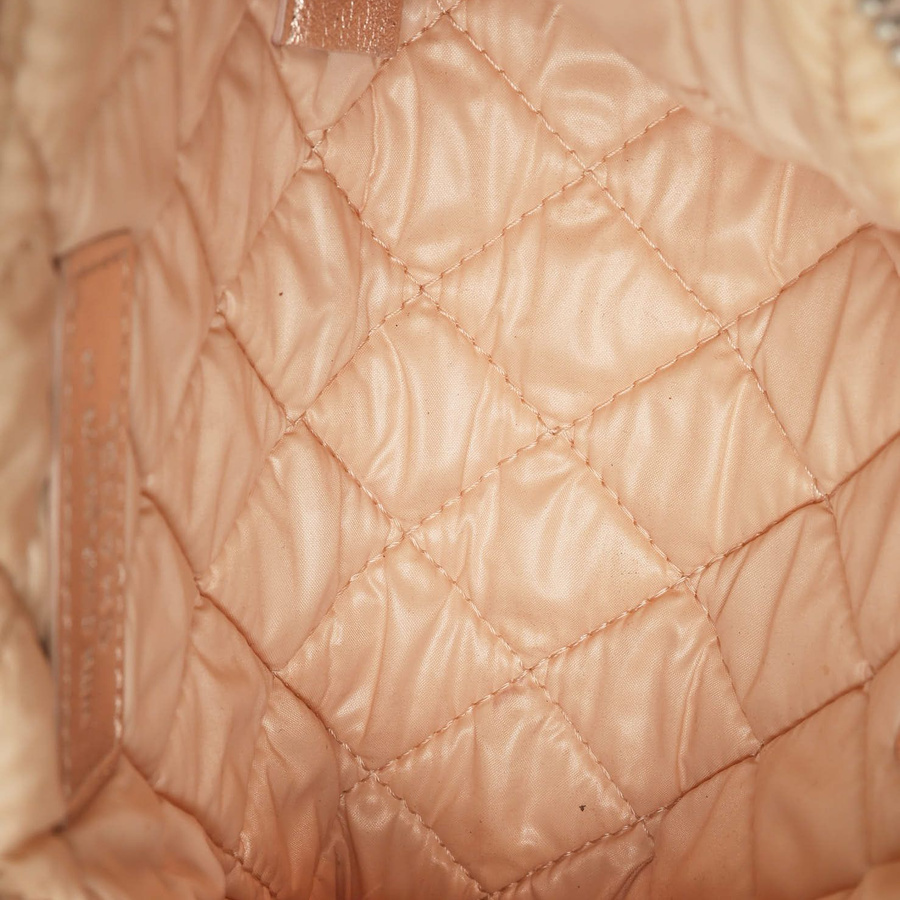 Chanel Coco Mark Metallic Pouch