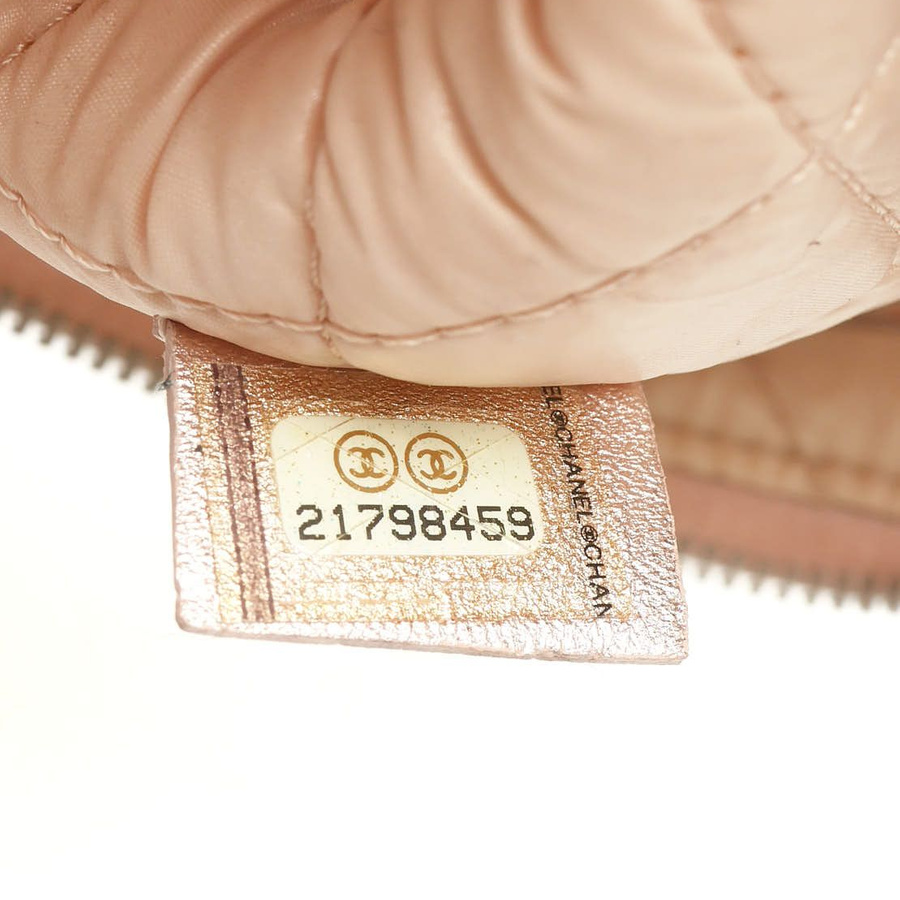 Chanel Coco Mark Metallic Pouch