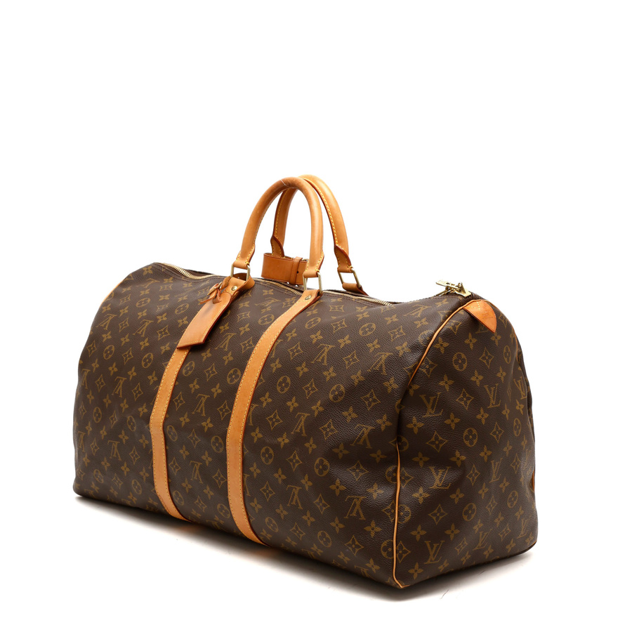 Louis Vuitton Monogram Keepall 55 Weekend Bag