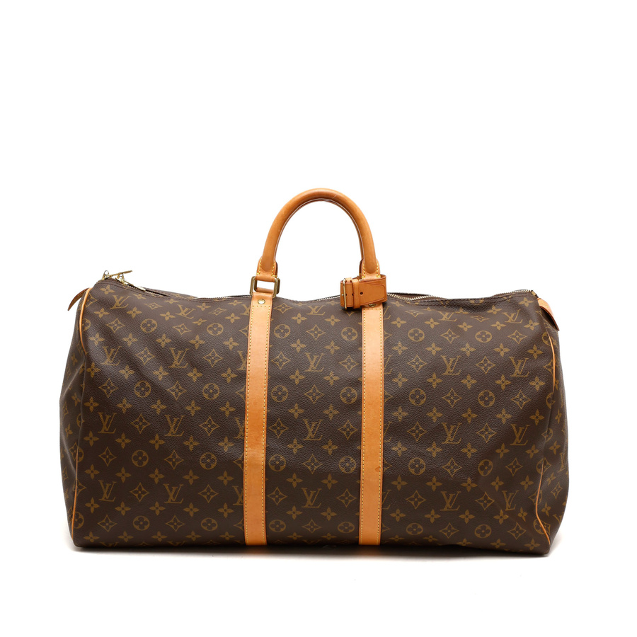 Louis Vuitton Monogram Keepall 55 Weekend Bag