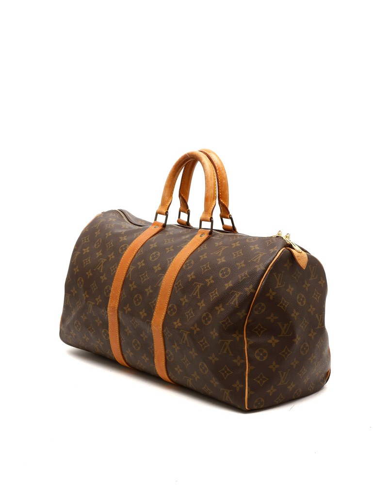Louis Vuitton Monogram Keepall 45 Weekend Bag