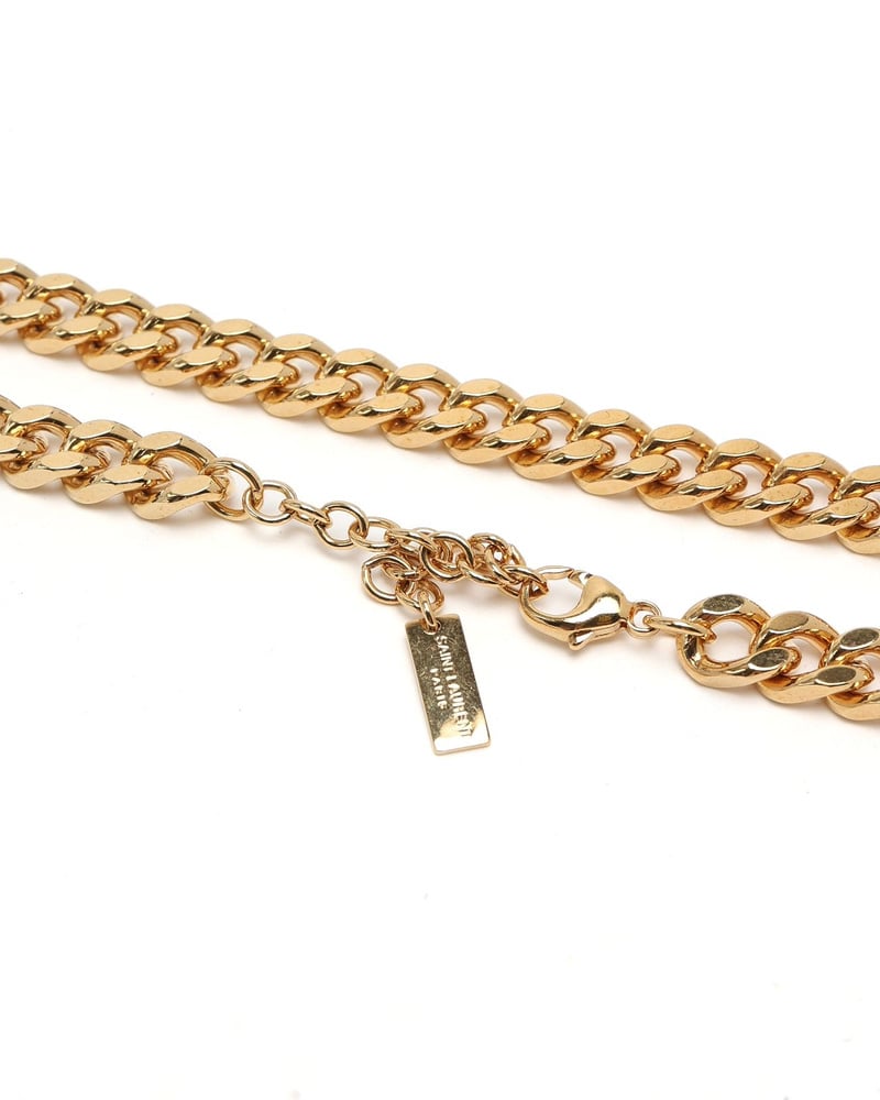 Saint Laurent Double Chain Bracelet