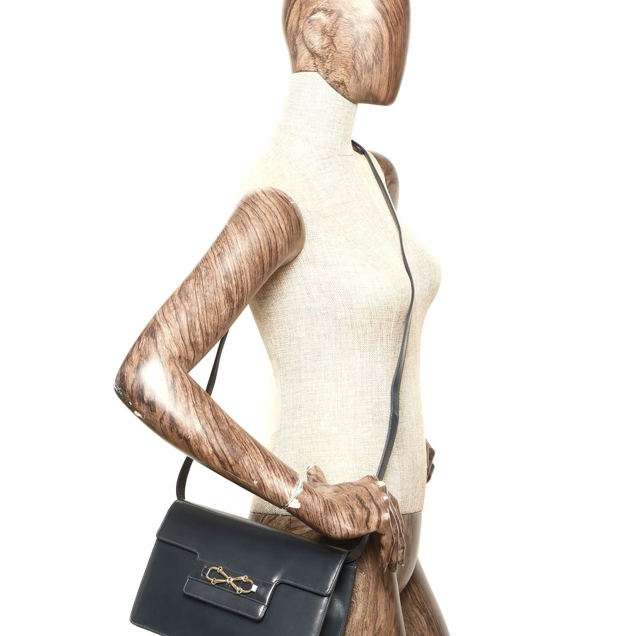 Gucci Leather Horsebit Bag