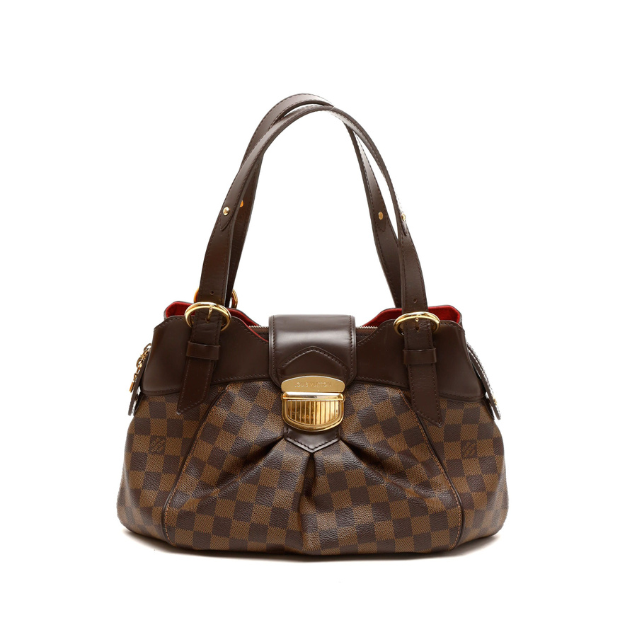 Louis Vuitton Damier Ebene Sistina PM Shoulder Bag