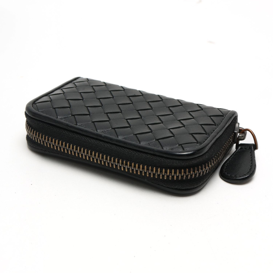 Bottega Veneta Intrecciato Zip Around Card Holder