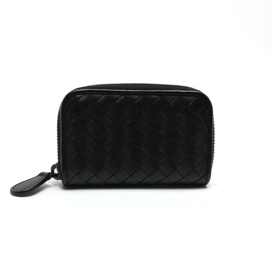 Bottega Veneta Intrecciato Zip Around Card Holder