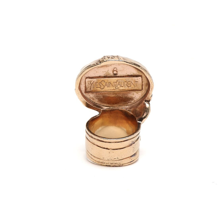 Saint Laurent Vintage Stone Ring, Size 13
