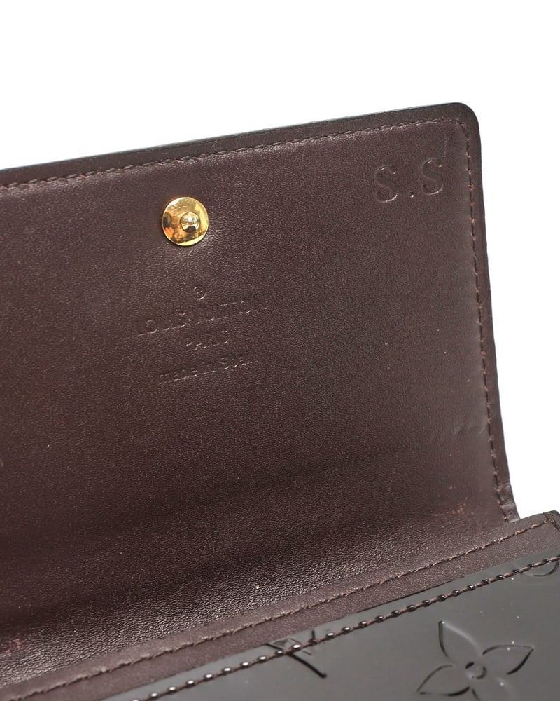 Louis Vuitton Vernis Flap Card Holder