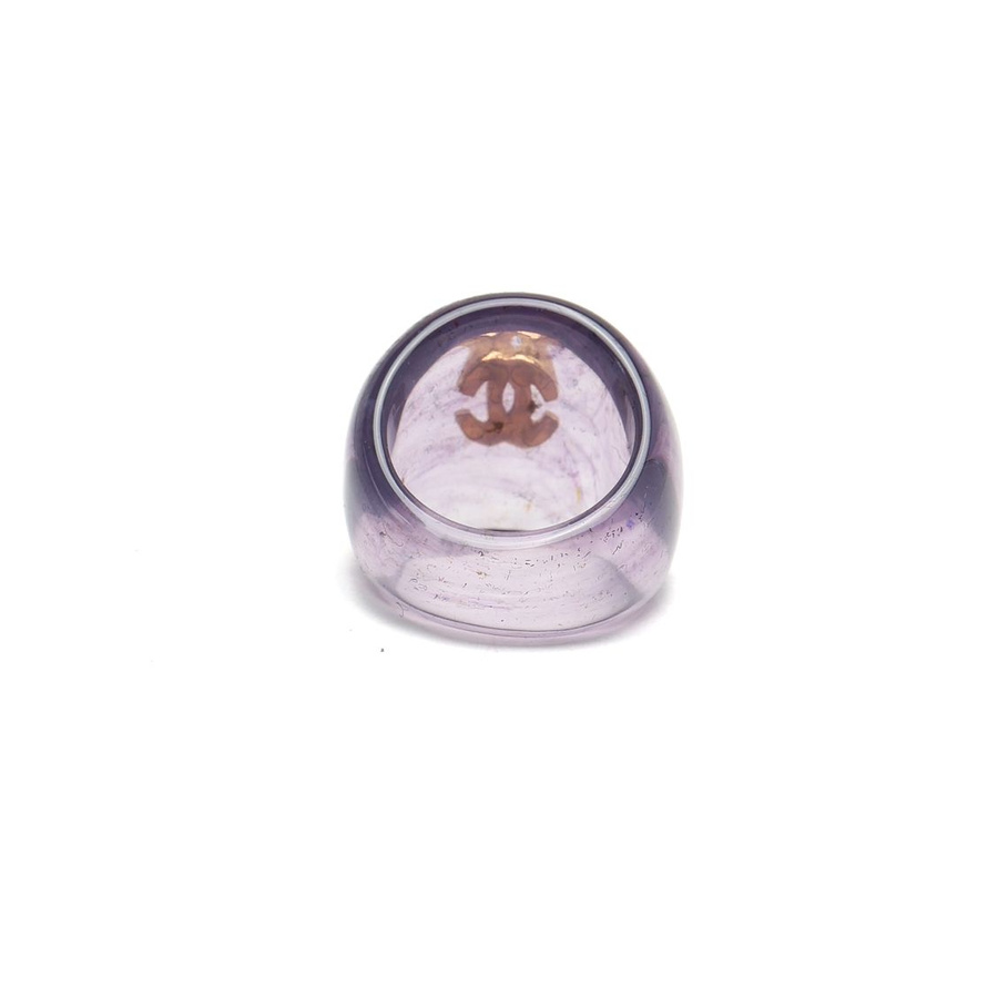 Chanel Coco Mark Resin Ring