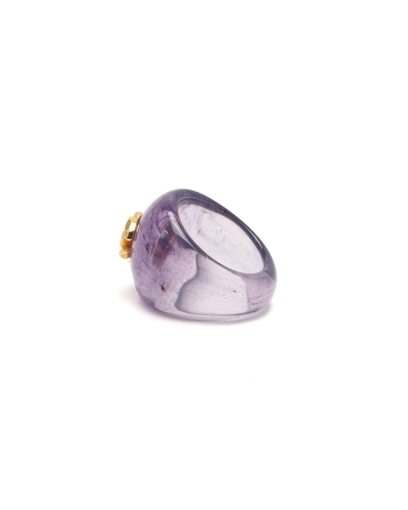 Chanel Coco Mark Resin Ring