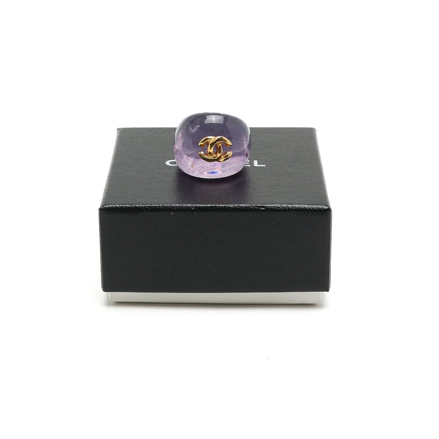 Chanel Coco Mark Resin Ring