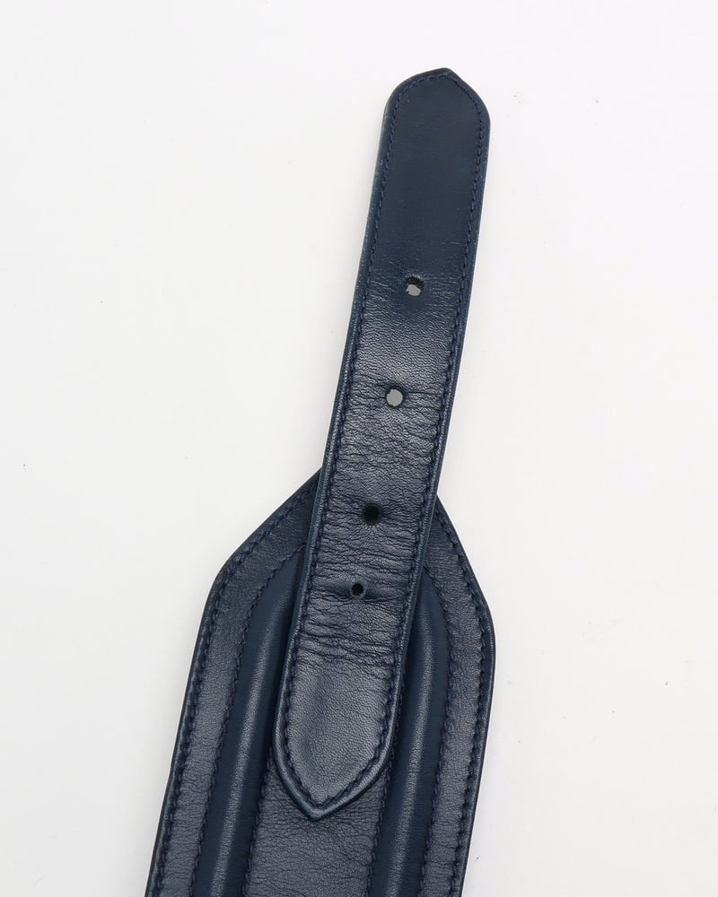 Gucci Leather Waist Belt, Size 75