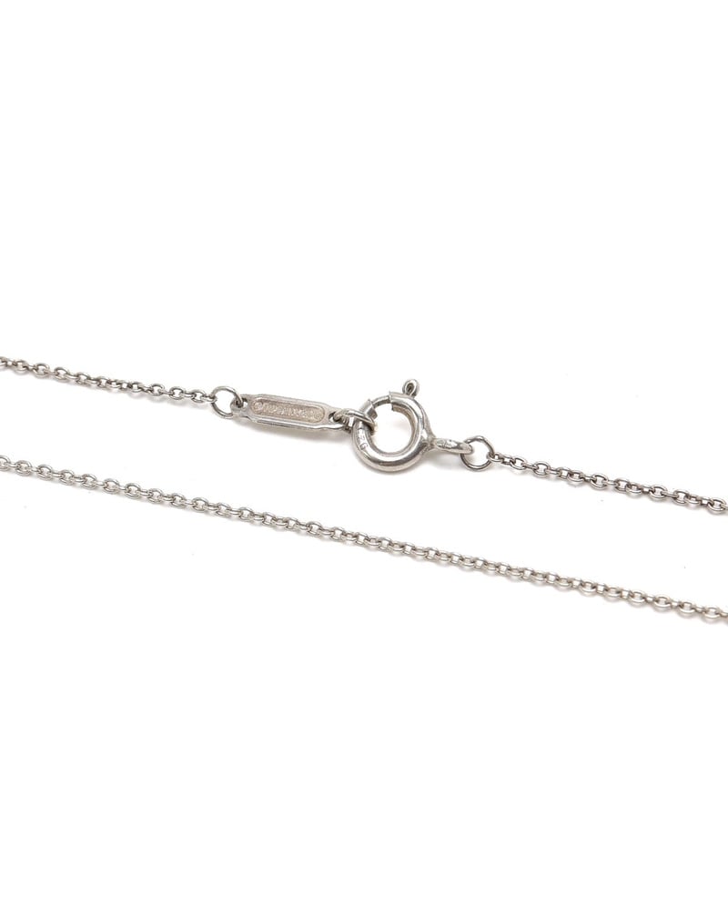 Tiffany & Co Heart Key Silver Necklace