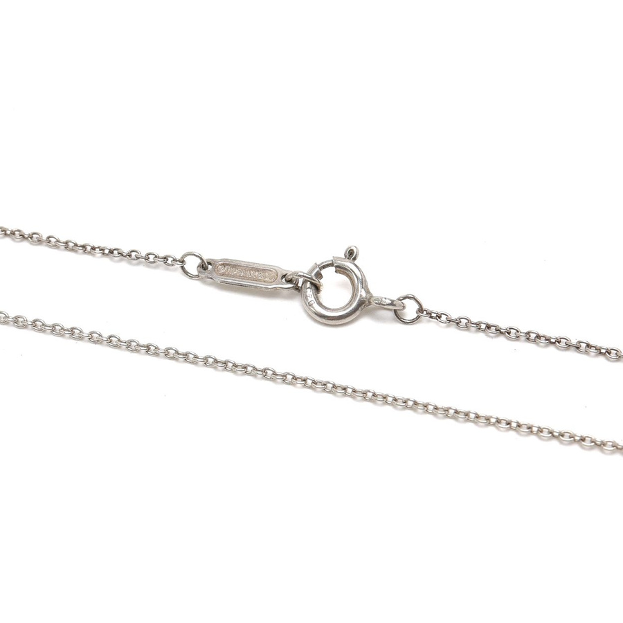 Tiffany & Co Heart Key Silver Necklace