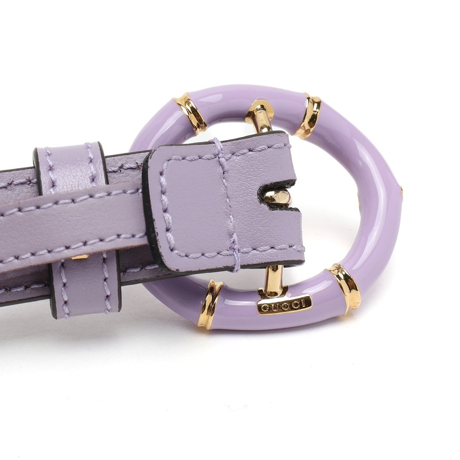 Gucci Leather Belt, Size 85