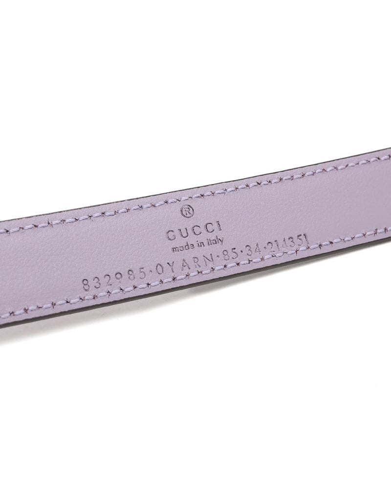 Gucci Leather Belt, Size 85