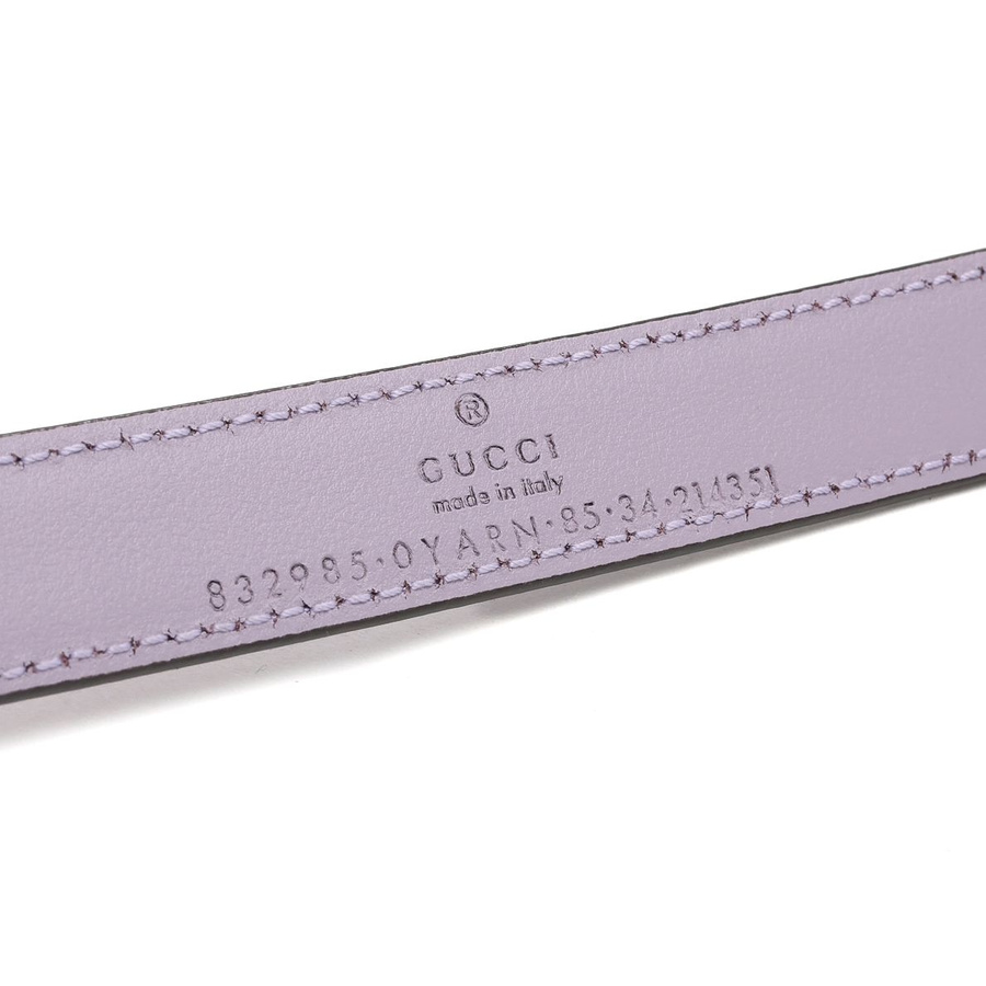 Gucci Leather Belt, Size 85