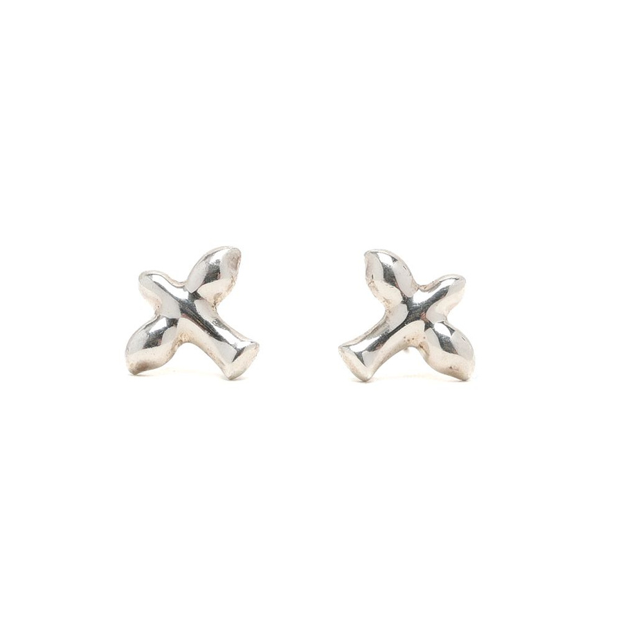 Tiffany & Co Elsa Peretti Bird Silver Earrings