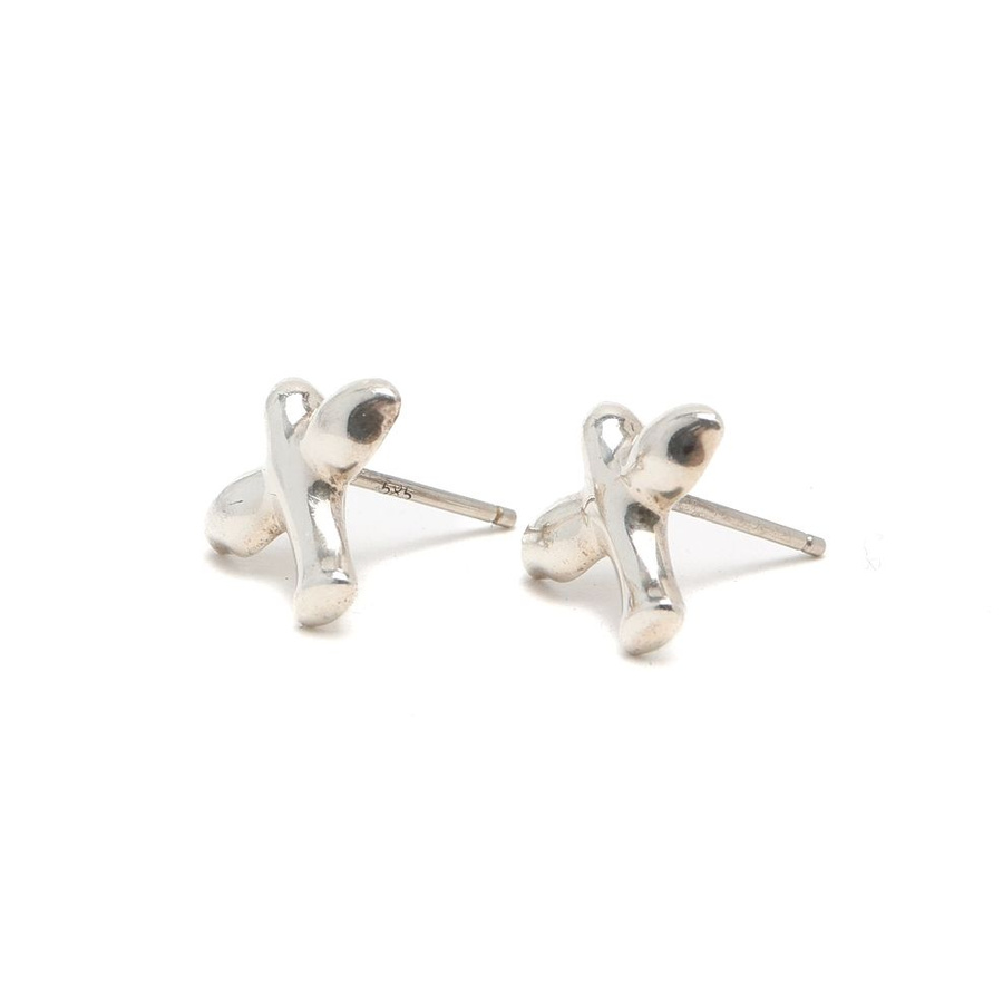 Tiffany & Co Elsa Peretti Bird Silver Earrings