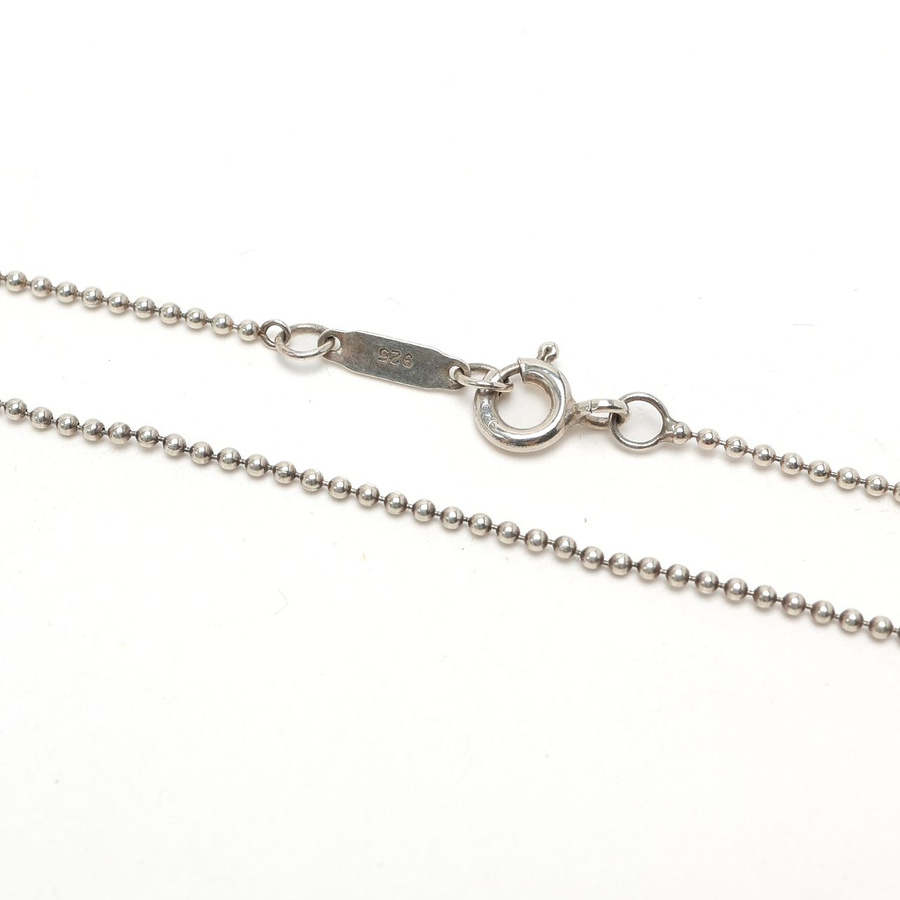 Tiffany & Co Heart Key Silver Necklace