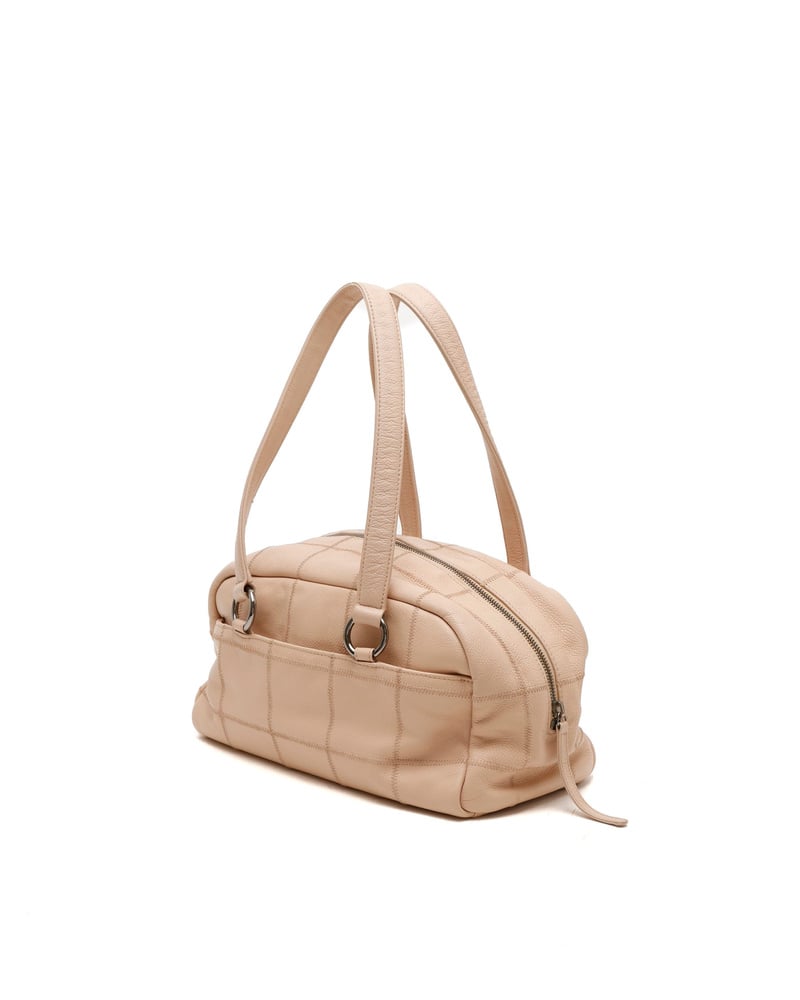 Chanel Choco Bar Boston Bag