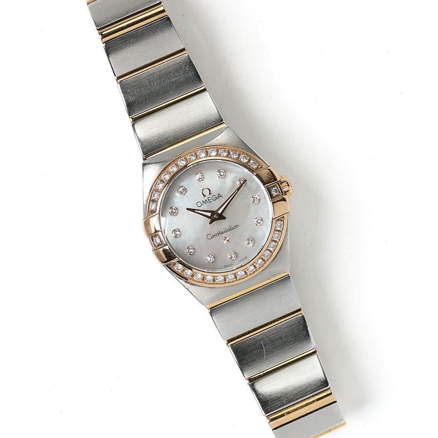 Omega Constellation 24mm 2010 Diamond Watch