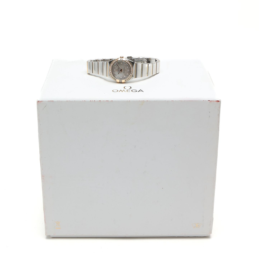 Omega Constellation 24mm 2010 Diamond Watch