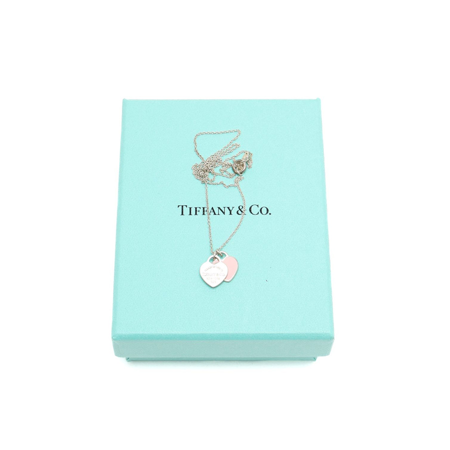 Tiffany & Co Return to Tiffany Double Heart Necklace