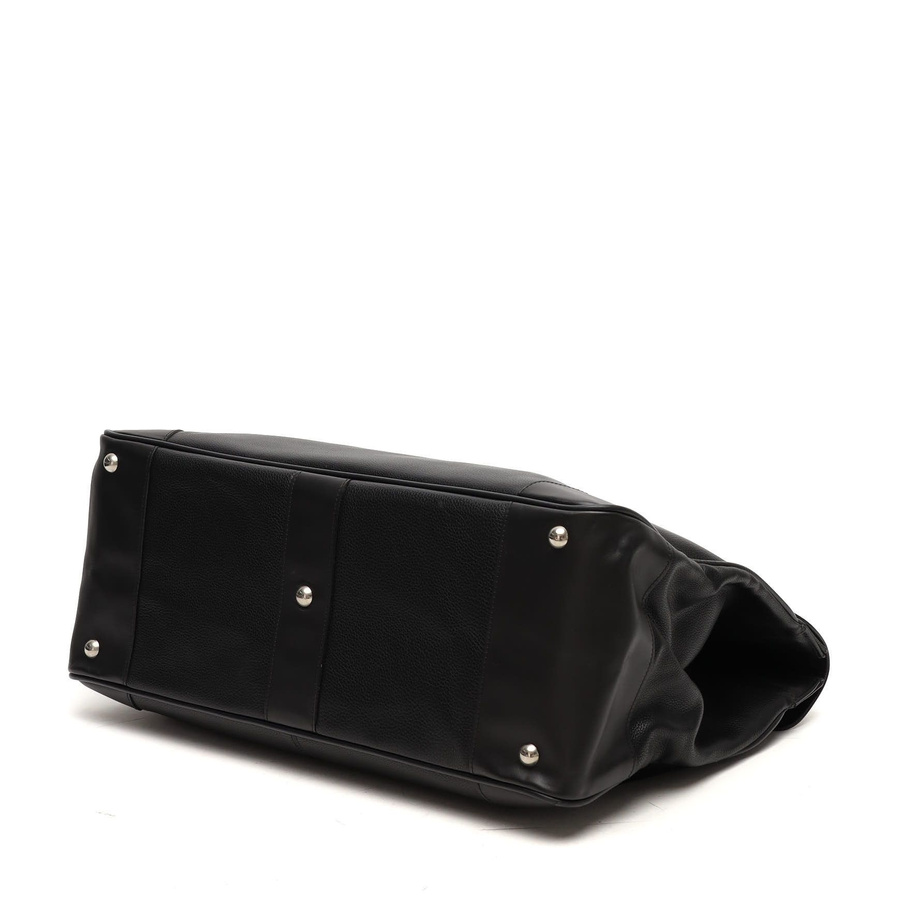 Longchamp Leather Weekend Bag