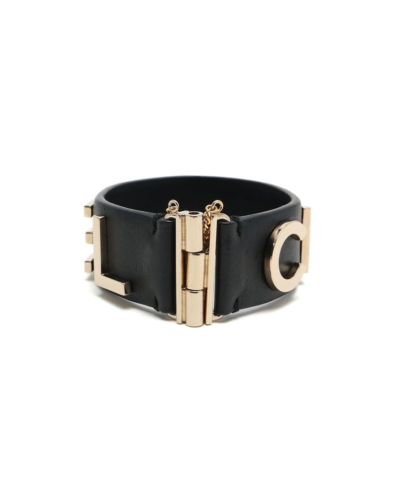 Chanel Leather Wrap Bracelet