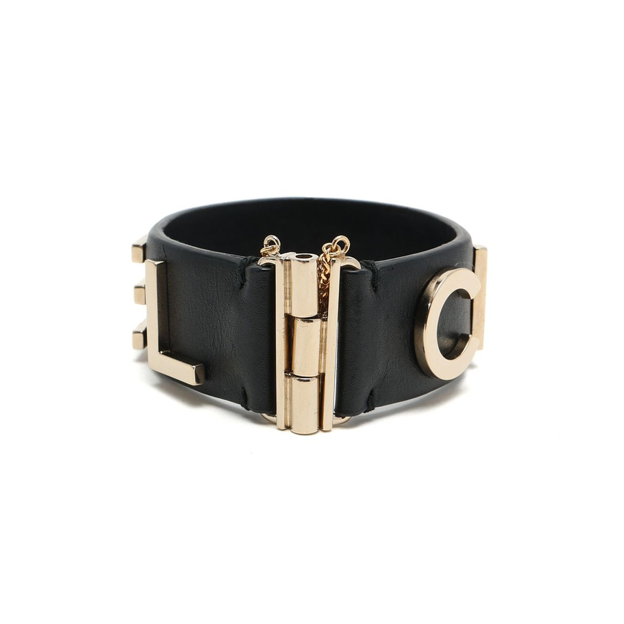 Chanel Leather Wrap Bracelet