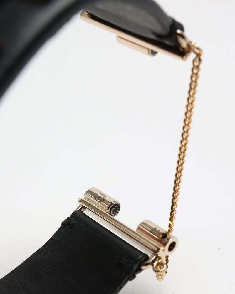 Chanel Leather Wrap Bracelet