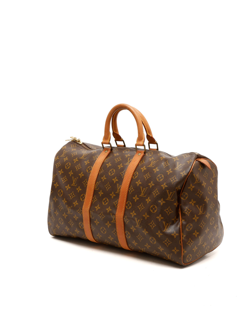 Louis Vuitton Monogram Keepall 45 Weekend Bag