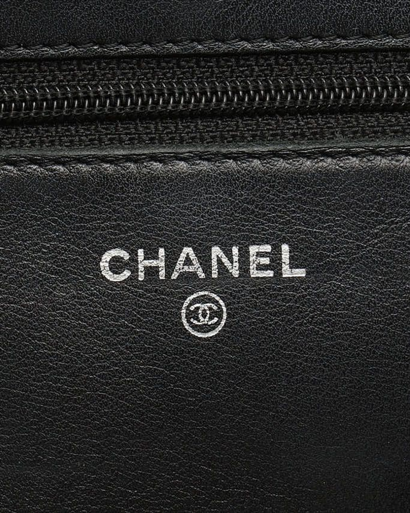 Chanel Patent Wallet On Chain Bag