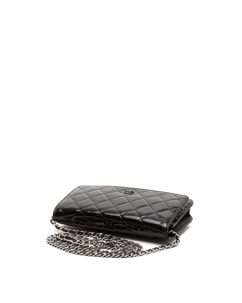 Chanel Patent Wallet On Chain Bag