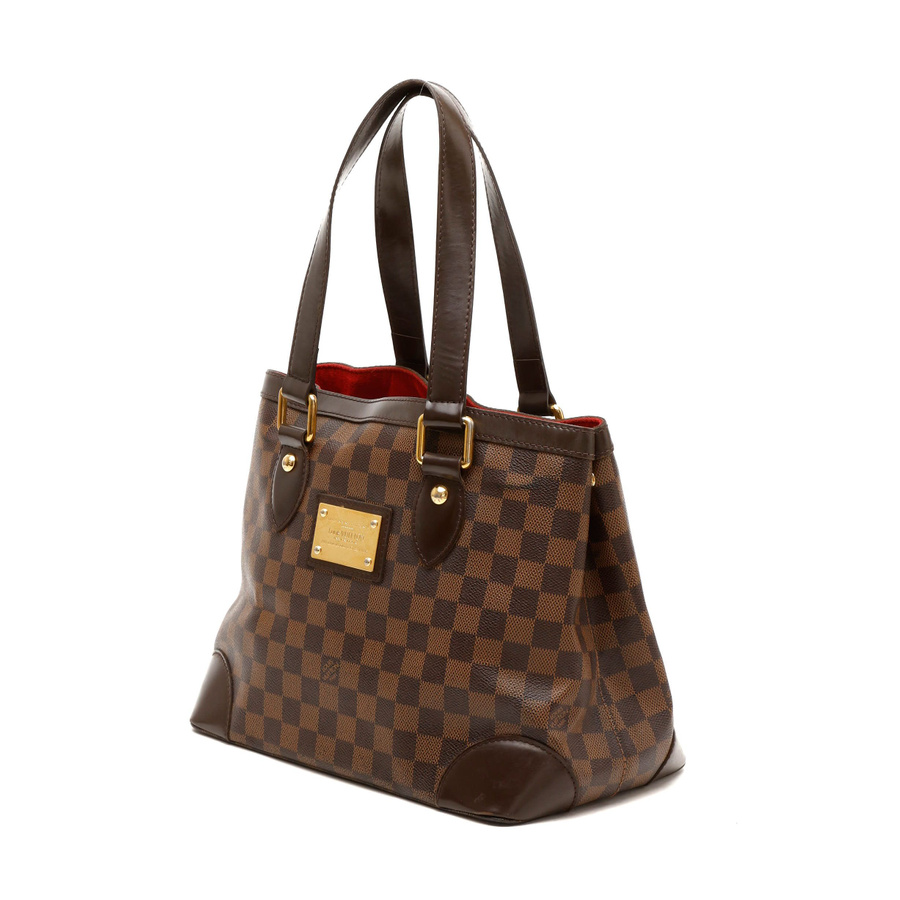 Louis Vuitton Damier Ebene Hampstead PM Tote Bag