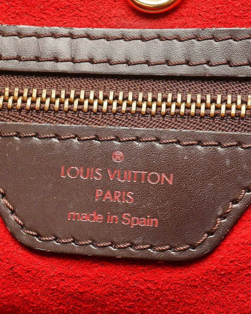Louis Vuitton Damier Ebene Hampstead PM Tote Bag