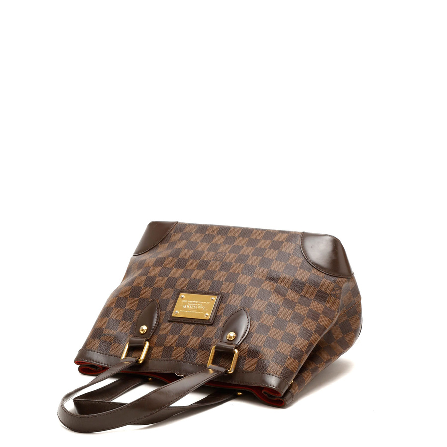 Louis Vuitton Damier Ebene Hampstead PM Tote Bag