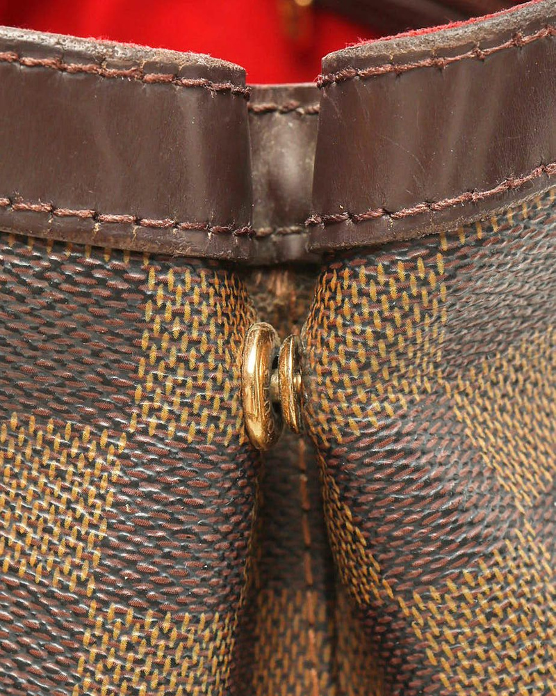 Louis Vuitton Damier Ebene Hampstead PM Tote Bag