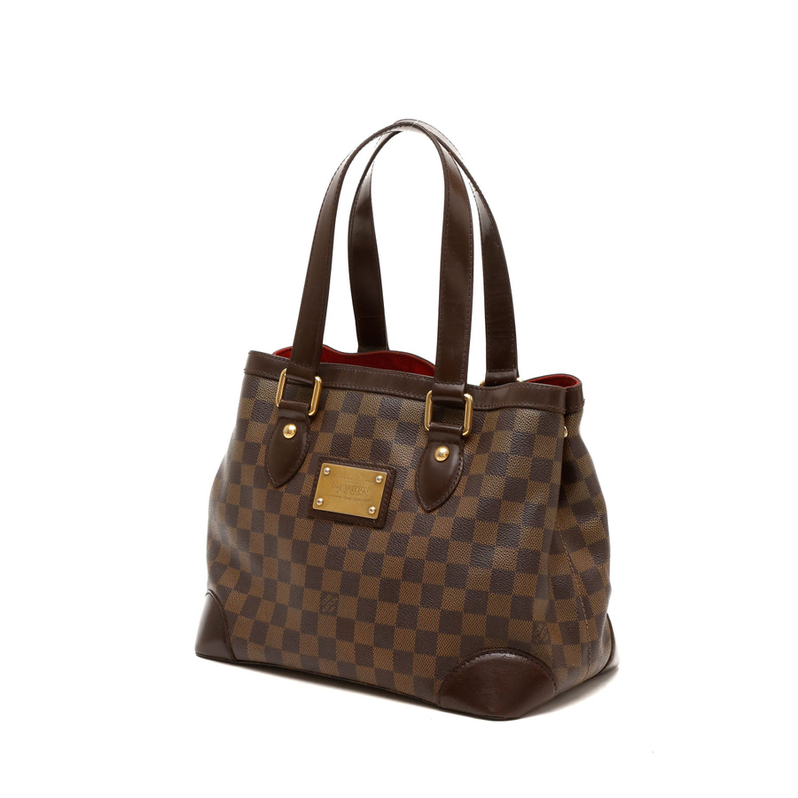 Louis Vuitton Damier Ebene Hampstead PM Tote Bag
