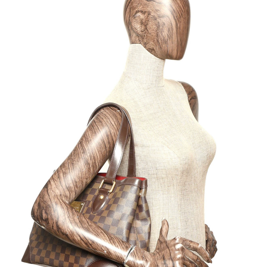Louis Vuitton Damier Ebene Hampstead PM Tote Bag