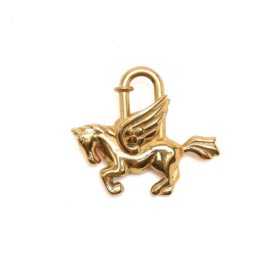 Hermès 1993 Pegasus Cadena Lock Charm