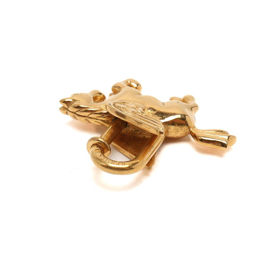 Hermès 1993 Pegasus Cadena Lock Charm