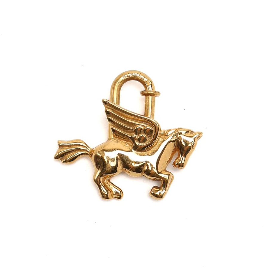 Hermès 1993 Pegasus Cadena Lock Charm