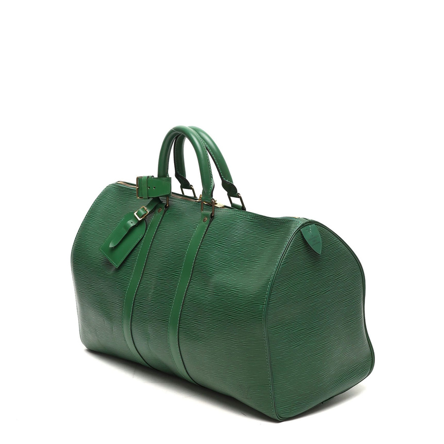 Louis Vuitton Epi Keepall 45 Weekend Bag