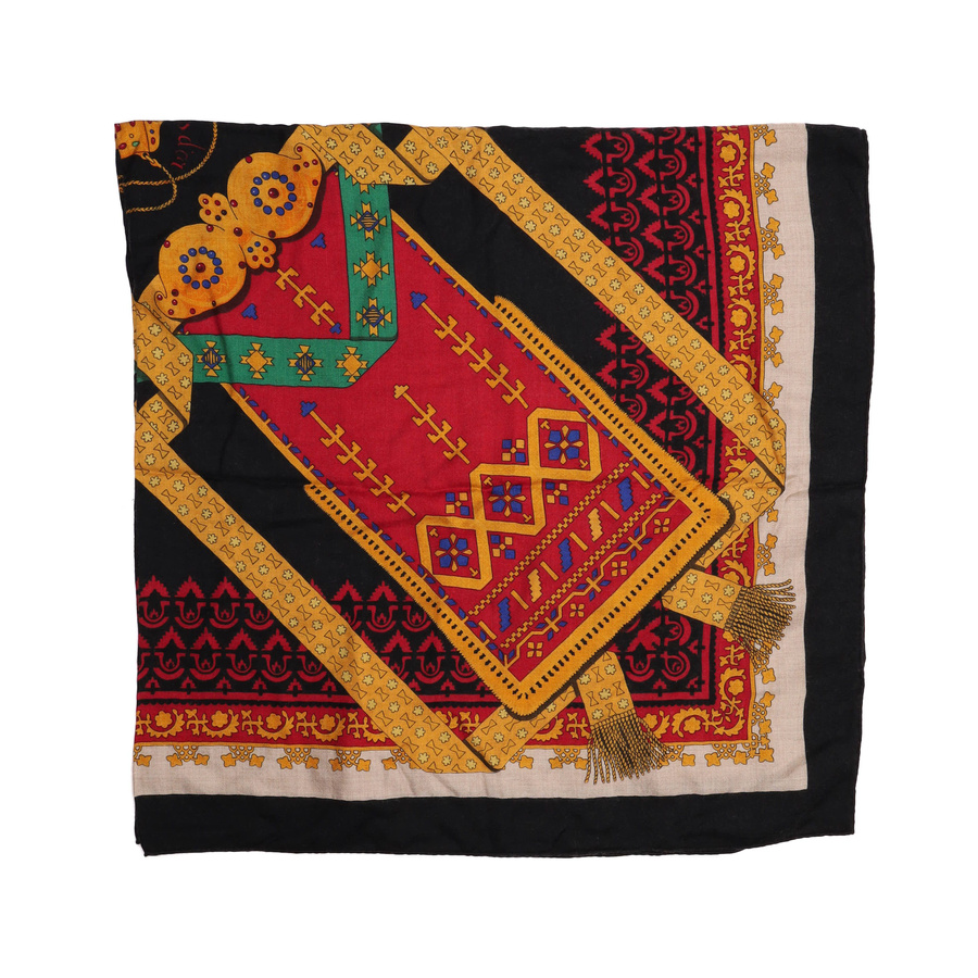 Hermès 140 Brins D'Or Cashmere Silk Scarf