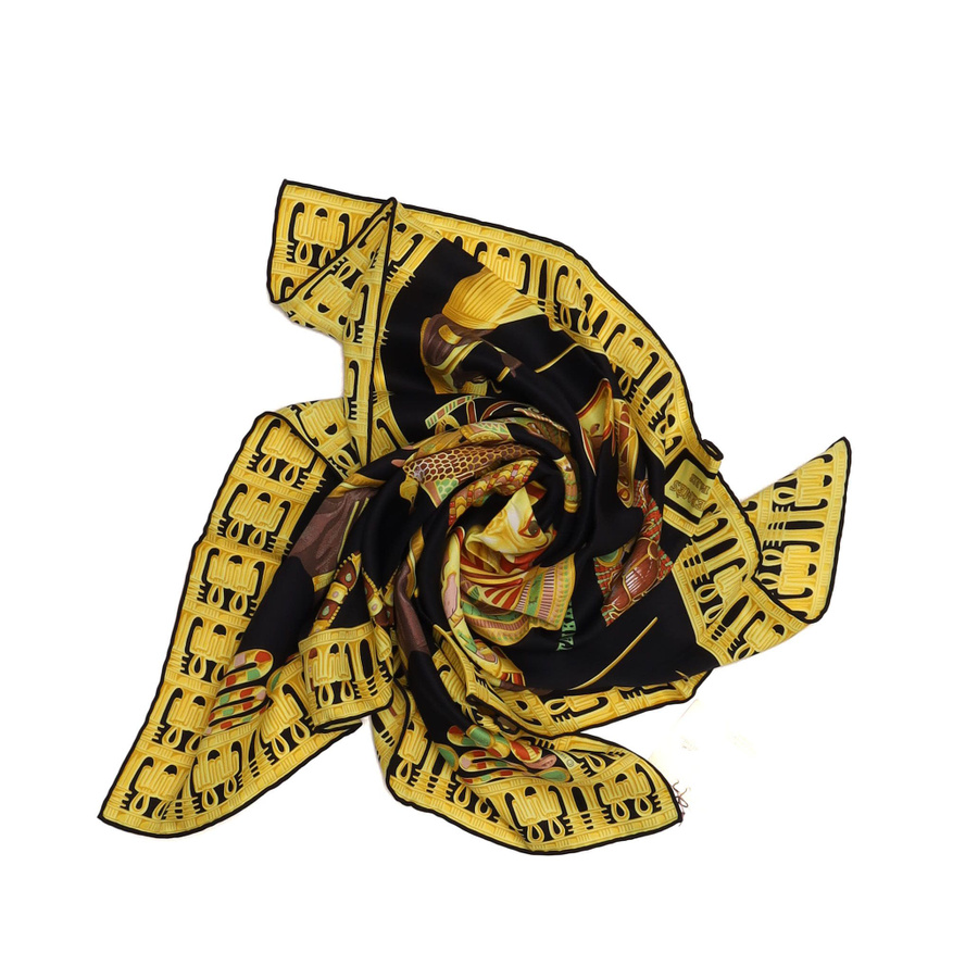 Hermès Carré 70 Tutankhamun Silk Scarf